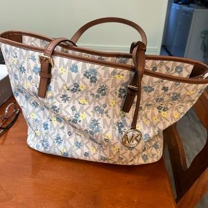 Michael Kors floral bag